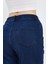 Kadın Norah Blue Black Beli Lastikli Jean Pantolon (Lyocell) 4
