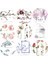 Flora Washi Tarzı Çiçek Bant Gülortancalavanta Kiraz Dergisi Washi Bantlar Japon Maskeleme Bandı Scrapbooking Dekoratif Çıkartmalar (Yurt Dışından) 2
