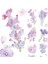 Flora Washi Tarzı Çiçek Bant Gülortancalavanta Kiraz Dergisi Washi Bantlar Japon Maskeleme Bandı Scrapbooking Dekoratif Çıkartmalar (Yurt Dışından) 5