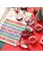 E Stili Noel Tatil Maskeleme Bandı Washi Bantlar El Hesabı Malzemesi Scrapbooking El Sanatları Için Diy Sarma ve Parti Malzemeleri (Yurt Dışından) 5