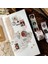 No.8 Stili Vintage Postane Serisi Washi Bant Retro Pullar Kahve Dekoratif Yapışkan Bant Dıy Scrapbooking Sticker Etiket (Yurt Dışından) 3