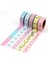 G195 Stili 1x Folyo Washi Bant 15MM * 10M Renkli Scrapbooking Araçları Sevimli Adhesiva Decorativa Japon Kırtasiye Washi Bantlar (Yurt Dışından) 5