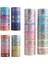 Sarı Stil Washi Bant Seti Çiçek Maskeleme Bantları Vintage Çıkartmalar Adesiva Starry Sky Scrapbooking Altın Yaprak Washitape Kawaii Süslemeleri (Yurt Dışından) 2