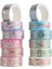 Sarı Stil Washi Bant Seti Çiçek Maskeleme Bantları Vintage Çıkartmalar Adesiva Starry Sky Scrapbooking Altın Yaprak Washitape Kawaii Süslemeleri (Yurt Dışından) 4