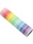 7.5mm Tarzı Washi Bant Seti Gökkuşağı Dekoratif Washi Bant Kırtasiye Renkli Temel Günlük Maskeleme Bandı Yapıştırıcı Washitape (Yurt Dışından) 1
