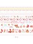 No.6 Tarzı Ack Flamingo Çiçek Kız Günlüğü Mermi Washi Bant Seti Dıy Scrapbooking Sticker Etiket Maskeleme Bandı Okul Ofis Tedarik (Yurt Dışından) 1