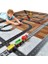 2 Adet C Tarzı M Demiryolu Tren Eğrisi Tasarım Kağıt Washi Bant Dıy Yol Trafik Yapışkan Bant Scrapbooking Sticker Etiket Maskeleme Bandı (Yurt Dışından) 3