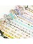D Stili Donut Sakura Tüy Dekoratif Washi Bant Yapışkan Bant Dıy Scrapbooking Etiket Etiket Maskeleme Bandı (Yurt Dışından) 5