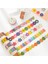 B Tarzı Rulo Renkli Numarası Alfabe Kalp Washi Bant Maskeleme Dıy Scrapbooking Sticker Kırtasiye (Yurt Dışından) 2