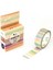 x Stili Donut Sakura Tüy Dekoratif Washi Bant Yapışkan Bant Dıy Scrapbooking Etiket Etiket Maskeleme Bandı (Yurt Dışından) 1