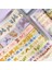 Nazik Mavi Tarzı 10 Rollsset Altın Folyo Washi Bant Çin Tarzı Maskeleme Dekorasyon Yapışkan Bant Sticker Scrapbooking Günlüğü Okul Kırtasiye (Yurt Dışından) 5