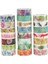 Ben Stil Sevimli Kawaii Bitkiler Çiçekler Japon Maskeleme Washi Bant Dekoratif Yapışkan Bant Decora Diy Scrapbooking Sticker Etiket Kırtasiye (Yurt Dışından) 4