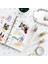 L Tarzı Çeşitli Çiçek Açan Çiçekler Yaldız Washi Bant Yapışkan Bant Dıy Scrapbooking Sticker Etiket Maskeleme Bandı Okul Ofis Tedarik (Yurt Dışından) 4