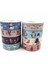 J Tarzı Dekoratif Noel ve Cadılar Bayramı Washi Bant Seti Pirinç Kağıdı Dıy Scrapbooking Yapışkanlı Maskeleme Bandı 1.5cm * 10M Kırtasiye (Yurt Dışından) 2