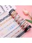 No.4 Tarzı Kawaii Papatya Ay Washi Bant Okyanus Geometrisi Dekoratif Yapışkan Bant Dıy Scrapbooking Sticker Etiket Kırtasiye Maskeleme Bandı (Yurt Dışından) 3