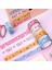 Bir Stil Mengtai Sevimli Karikatür Çilek Inek Maskeleme Washi Bant Dekoratif Yapışkan Bant Decora Diy Scrapbooking Etiket Etiket (Yurt Dışından) 3