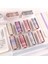 F Stili 6 Rollsbox Washi Bant Seti Basit Klasik Izgara Maskeleme Bandı Bullet Günlüğü Dergisi Scrapbooking Kırtasiye Bandı Okul Malzemeleri (Yurt Dışından) 2