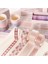 F Stili 6 Rollsbox Washi Bant Seti Basit Klasik Izgara Maskeleme Bandı Bullet Günlüğü Dergisi Scrapbooking Kırtasiye Bandı Okul Malzemeleri (Yurt Dışından) 3