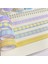 No.2 Tarzı Temel Izgara Yıldız Önemsiz Dergisi Washi Maskeleme Bandı Dekoratif Yapışkan Bant Dıy Scrapbooking Etiket Etiket Sevimli Kore Kırtasiye (Yurt Dışından) 5