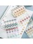 No.10 Tarzı Rulo Noktalar Washi Bant Yuvarlak Çıkartmalar Diy Dekoratif Günlük Planlayıcısı Scrapbooking Photo Ablums Için Nokta Çıkartmalar (Yurt Dışından) 5
