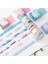 No.8 Stili Çiçek Düşer ve Darbe Dekoratif Washi Bant Dıy Scrapbooking Maskeleme Bandı Okul Ofis Tedarik Escolar Papelaria (Yurt Dışından) 2