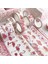 Landi Lvdong Tarzı Et Farklı Boyutlarda Washi Bant Seti Petal Çiçek Kağıt Maskeleme Bantları Japon Dergisi Bant Diy Scrapbooking Sticker (Yurt Dışından) 3