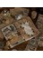 Ben Stil Maskeleme Washi Bant Eski Posta Işareti Harita Mektup Çiçek Bitki Dekoratif Sticker Scrapbooking Planlayıcısı Günlüğü Için Diy Yapışkanlı Etiket (Yurt Dışından) 5