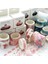 C Stili Japon Dekoratif Deco Kağıt Çiçek Çiçek Kiraz Çiçeği Maskeleme Washi Bant Seti Çıkartmalar El Sanatları ve Scrapbooking (Yurt Dışından) 3