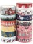 G294 Stili 2021 Yeni M Merry Christmas Kar Kardan Adam Geyik Ağacı Dekoratif Washi Bant Dıy Scrapbooking Maskeleme Bandı Okul Ofis Tedarik (Yurt Dışından) 2