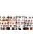 966 Stili Yeni M Dekoratif Sevimli Kediler ve Köpekler Scrapbooking Bullet Dergisi Hayvan Kırtasiye Için Kağıt Washi Bant Maskeleme Seti (Yurt Dışından) 3
