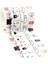 A365 Tarzı 2021 Yeni M Kedi Paws Küçük Kalp Panda Hayvan Balon Fil Mavi Balina Dekoratif Washi Bant Scrapbooking Maskeleme Bandı (Yurt Dışından) 3