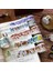 F Stili Washi Bant Sevimli Orman Hayvanları Kelebek Bitkiler Çıkartmalar Kendinden Yapışkanlı Küçük Çıkartmalar Günlük Scrapbooking Malzemeleri (Yurt Dışından) 2