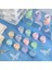 C Stili Ekose Peri Masalı Serisi Maskeleme Washi Bant Kawaii Art Craft Dekoratif Yapışkan Bant Diy Scrapbooking Sticker Etiket Kırtasiye (Yurt Dışından) 4