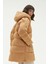 Oversize Kapüşonlu Şişme Mont 1