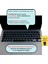 Macbook Air M1 Klavye Kılıfı UK(EU) İngilizce Harf Baskı A2179 A2337 ile Uyumlu 2