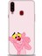 Samsung Galaxy A20S Kılıf Hd Baskılı - Pembe Panter 1