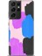 Samsung Galaxy S21 Ultra Kılıf Hd Baskılı - Mor Siyah 1