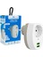 Powermaster PM-4911 10 Amper 2500 Watt 2 USB Li Tekli Termal Akım Koruyucu Priz 3