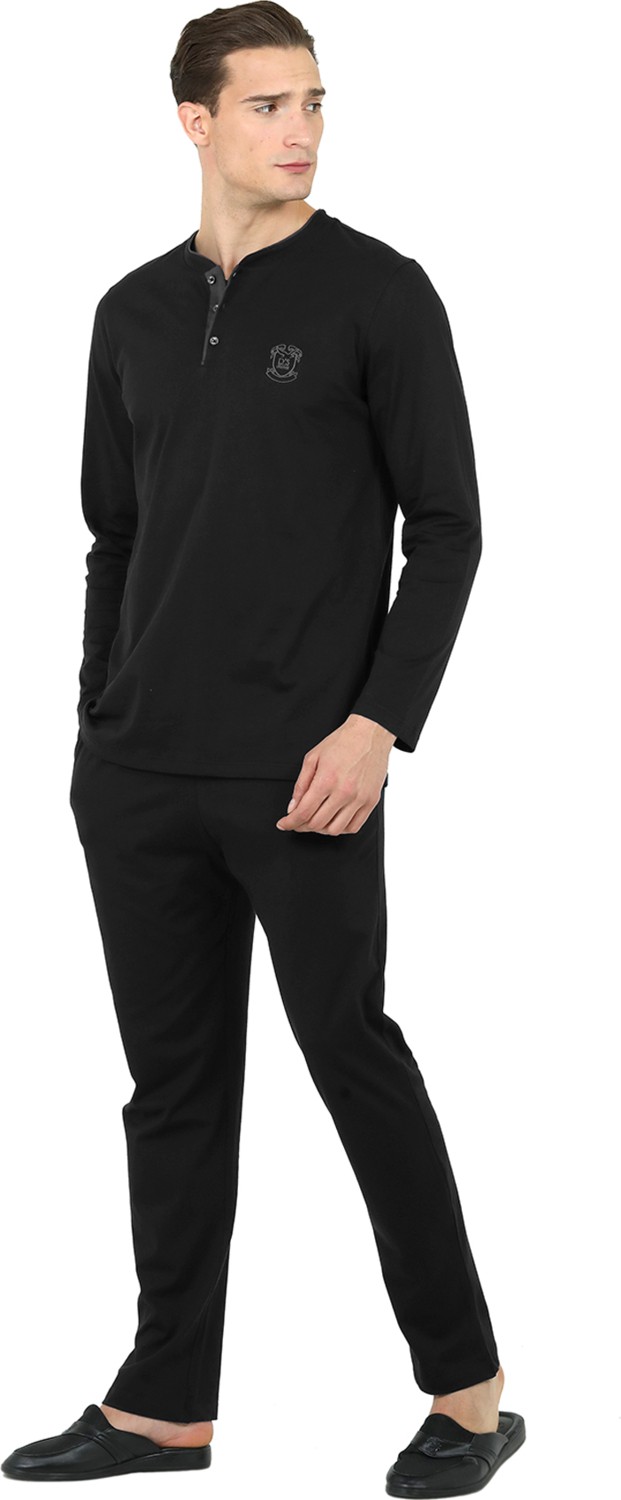 D'S Damat Regular Fit Cotton Pijama Takımı K.lacivert görsel 6