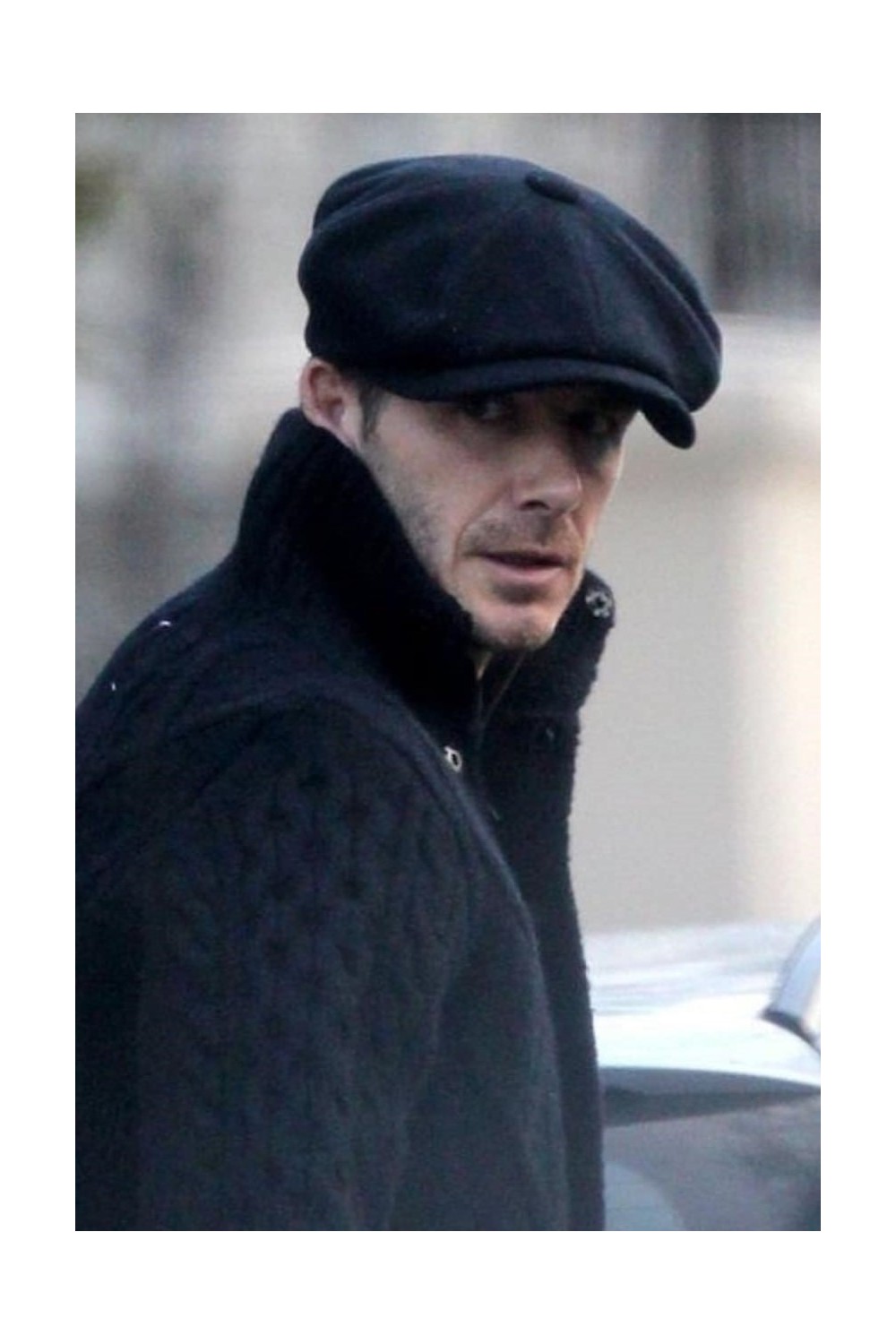 Takı Dükkanı Erkek Kasket Baretta Kışlık Şapka Beckham Model Peaky Blinders Şapka Kazayağı Desenli cp231 görsel 3