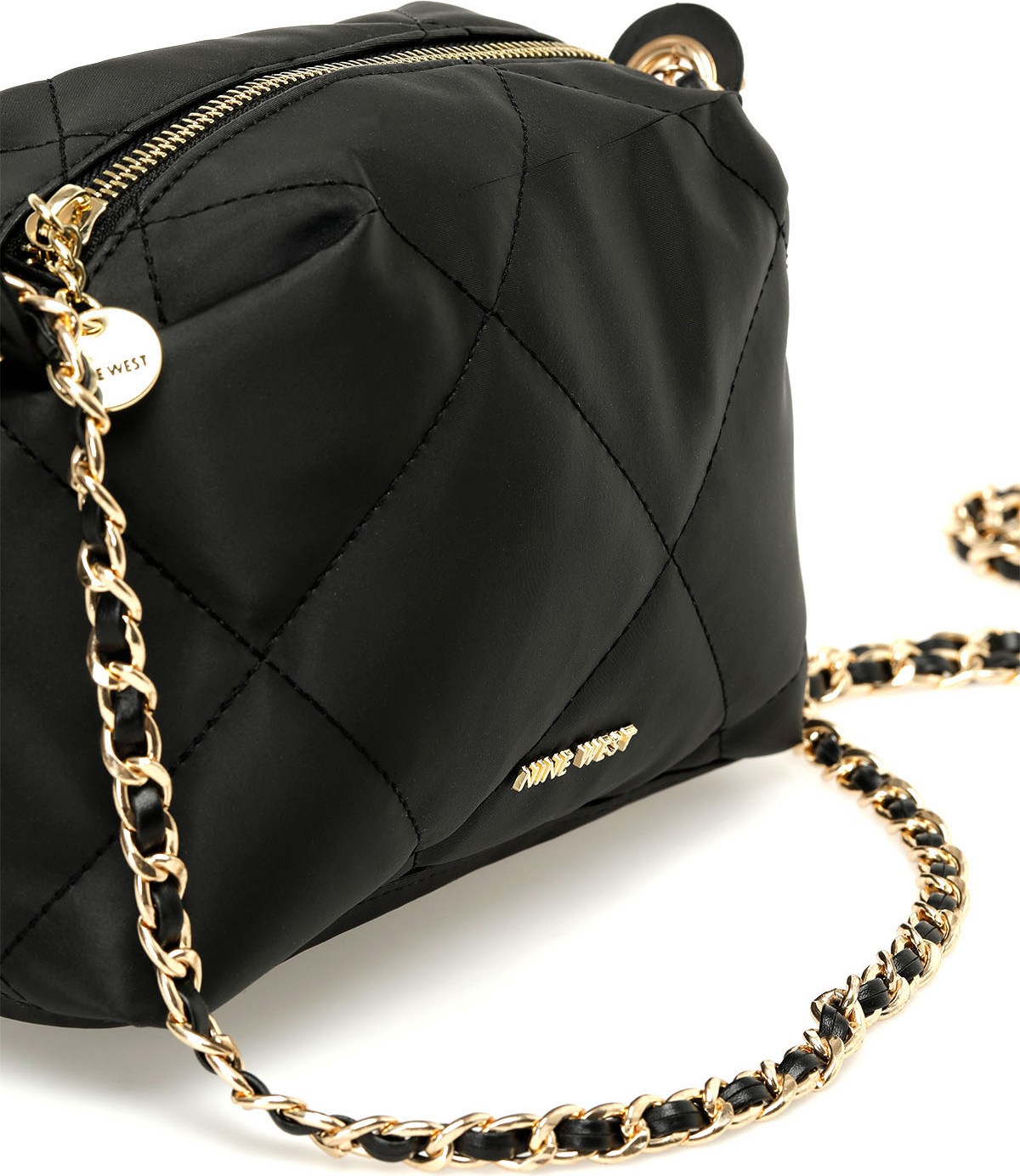Nine West Dıandra 4fx Siyah Kadın Çapraz Çanta Tekstil Malzemesi ile Şık Görünüm Sunuyor görsel 4