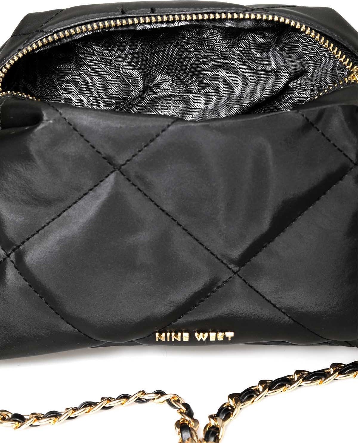 Nine West Dıandra 4fx Siyah Kadın Çapraz Çanta Tekstil Malzemesi ile Şık Görünüm Sunuyor görsel 5