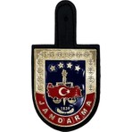 MrcTrend Jandarma Harici Metal Göğüs Brovesi