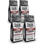 Dagk Nitelikli Türk Kahvesi 4 Adet 250 g Orta Kavrulmuş Arabica Lezzetiyle Taze Çekilmiş