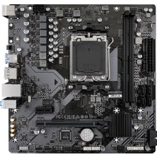 Gigabyte A620M H Amd Am5 DDR5 6400Mhz Matx Anakart A620M H