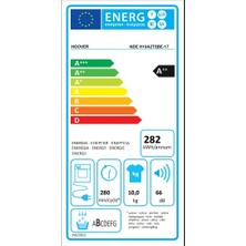 Hoover Ikili Set 10 kg Wi-Fi + Bluetooth Bağlantılı Isı Pompalı Kurutma Makinesi & 10 kg 1600 Devir Wi-Fi + Bluetooth Bağlantılı Çamaşır Makinesi