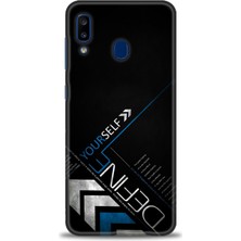 gmotp Samsung Galaxy A20 Kılıf Hd Baskılı - Yourself