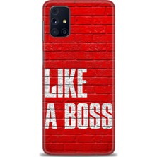 gmotp Samsung Galaxy M51 Kılıf Hd Baskılı - Like A Boss