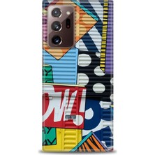 gmotp Samsung Galaxy Note 20 Ultra Kılıf Hd Baskılı - Grafiti