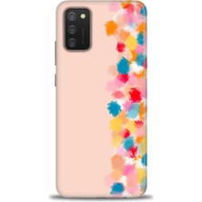 gmotp Samsung Galaxy A03S Kılıf Hd Baskılı - Parça Tuval